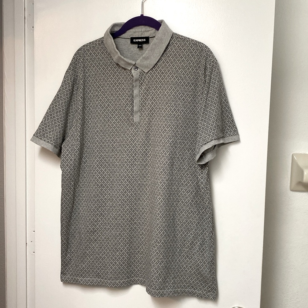 Express Men’s XL gray polo